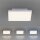 Dimmbare LED Deckenleuchte Fernbedienung Weiß Memory