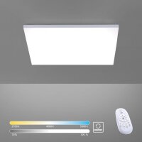 Dimmbare LED Deckenleuchte Fernbedienung B:62 cm Memory