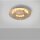 Stilvolle LED Deckenleuchte schwenkbar 6 W in Blattgold