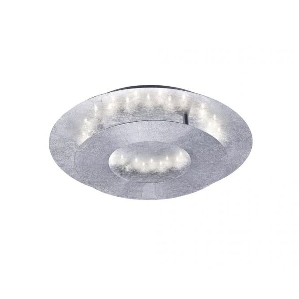 LED Deckenleuchte schwenkbar Ø34 cm 6 W in Blattsilber
