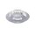 LED Deckenleuchte schwenkbar Ø34 cm 6 W in Blattsilber