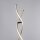 LED Stehlampe dimmbar Metall H:134 cm 3000 K 3128 lm