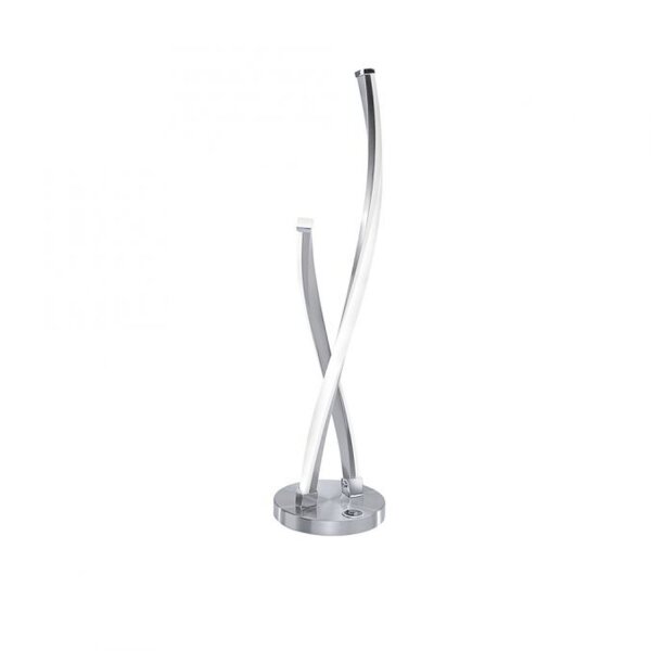 Stylische LED Tischlampe in Stahl 13 W dimmbar Touch