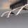 Dimmbare LED Deckenlampe Schwarz Messing 106 cm 3000 K