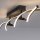 Dimmbare LED Deckenlampe Schwarz Messing 106 cm 3000 K