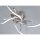 Dimmbare LED Deckenlampe in Stahl L:78 cm 27 W 2400 lm