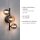 Wandlampe Kugeln Rauchgrau Bernstein Glas G9 H:28,5 cm