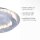 LED Deckenleuchte in Blattsilber Metall 3000 lm Ø50 cm