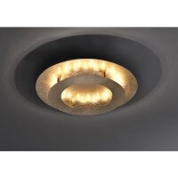 LED Deckenleuchte in Blattgold Metall 2270 lm Ø40 cm
