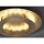 LED Deckenleuchte in Blattgold Metall 2270 lm Ø40 cm