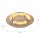 LED Deckenleuchte in Blattgold Metall 2270 lm Ø40 cm