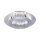 LED Deckenleuchte in Blattsilber Metall 18 W Ø40 cm
