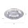LED Deckenleuchte in Blattsilber Metall 18 W Ø40 cm