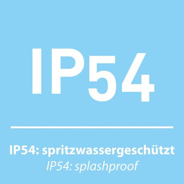 LED Wandleuchte außen Aluminium IP54 22,5 cm Anthrazit