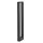 LED Pollerleuchte Metall 80 cm hoch IP54 Schwarz 3000 K