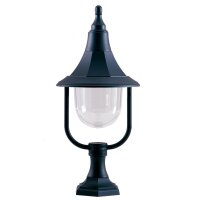 Au&szlig;ergew&ouml;hnliche Gartenleuchte Schwarz H:50cm JONES
