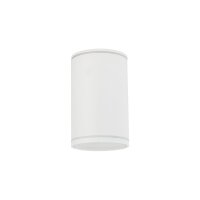Aufbauspot Weiß Metall GU10 IP44 rund Ø6,3...
