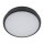 Runde LED Außenwandleuchte IP54 Aluminium Schwarz 18 W