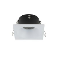 Einbauspot Weiß Metall IP65 GU10 L:8,5 cm wetterfest