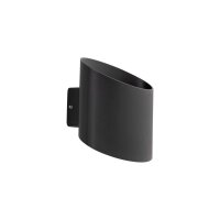 LED Wandspot Up Down Aluminium 10 W Ø17 cm IP54...
