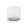 Aufbauspot Weiß Aluminium GX53 IP44 Ø8,4 cm Aufputz