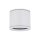 Aufbauspot Weiß Aluminium GX53 IP44 Ø8,4 cm Aufputz
