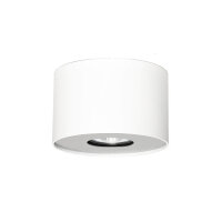 Weißer Deckenstrahler POINT Ø13cm H:9cm GU10...