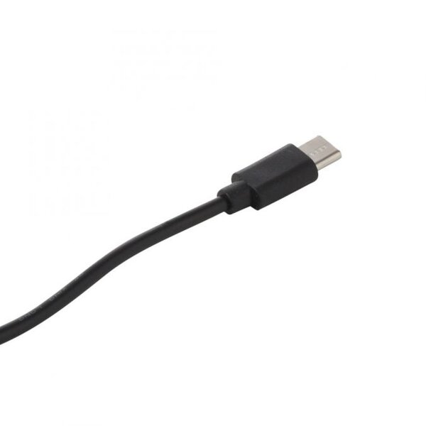 LED Akku Tischlampe dimmbar Touch IP54 Schwarz 28,9 cm