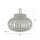 LED Akku Tischlampe Dimmer Touch 22 cm IP44 2 W Greige