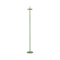 LED Akku Stehleuchte Grün Dimmer Touch IP44 125,2 cm