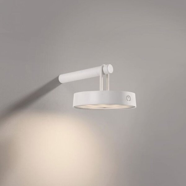 LED Wandlampe Dimmer Touch Schalter IP44 130 lm Weiß