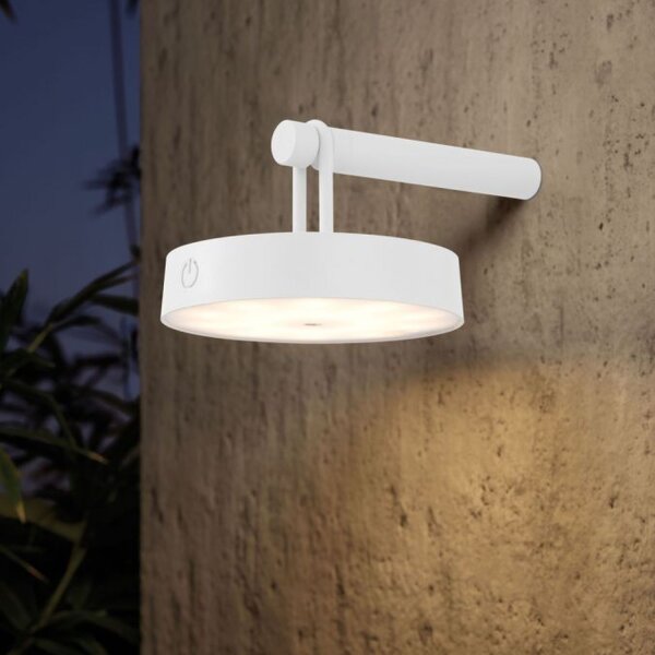 LED Wandlampe Dimmer Touch Schalter IP44 130 lm Weiß