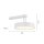 LED Wandlampe Dimmer Touch Schalter IP44 130 lm Weiß