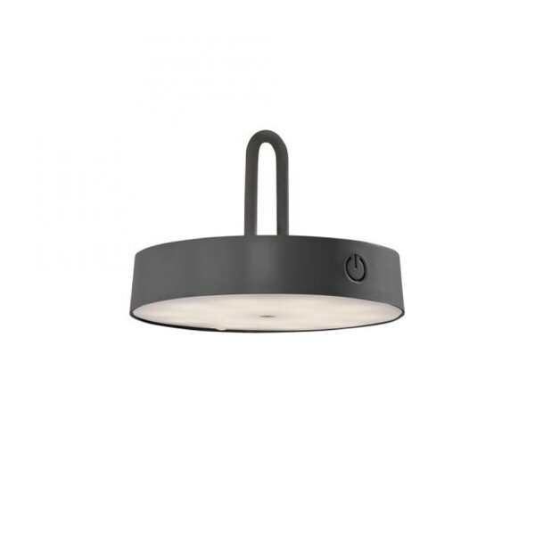 LED Wandlampe Dimmer Touch Schalter IP44 130 lm Schwarz