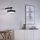 LED Wandlampe Dimmer Touch Schalter IP44 130 lm Schwarz