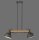 Industrial Pendelleuchte Holz Metall E27 flexibel
