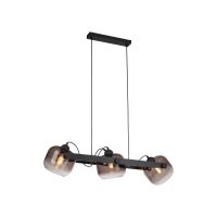 Blendarme Hängelampe Glas Metall E27 90 cm schwenkbar