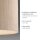 Stoff Hängelampe blendarm Beige E27 Ø45 cm gemütlich