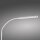 LED Stehleuchte Metall Weiß Touch 125 cm verstellbar