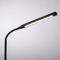 LED SchreibTischlampe Schwarz Touch 64 cm 6 W flexibel
