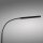 LED Stehleuchte Metall Schwarz Touch 125 cm verstellbar