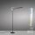 LED Stehleuchte Metall Schwarz Touch 125 cm verstellbar