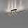 LED Deckenlampe Metall dimmbar 3000 K Schwarz Messing