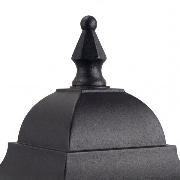 Gartenlampe Stehend Schwarz H:44cm Rustikal Außen