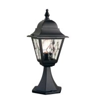 Gartenlampe Stehend Schwarz H:44cm Rustikal Außen