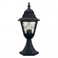 Gartenlampe Stehend Schwarz H:44cm Rustikal Außen