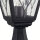 Gartenlampe Stehend Schwarz H:44cm Rustikal Außen