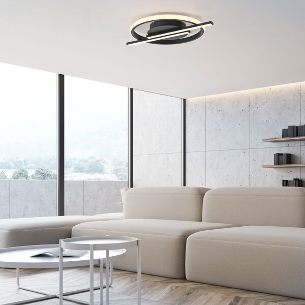 LED Deckenlampe Modern Metall L:42,5 cm 2100 lm dimmbar