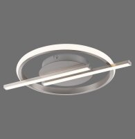 LED Deckenlampe Modern in Stahl L:42 cm 2100 lm dimmbar