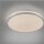 LED Deckenleuchte Sternenhimmel Silber 1380 lm dimmbar